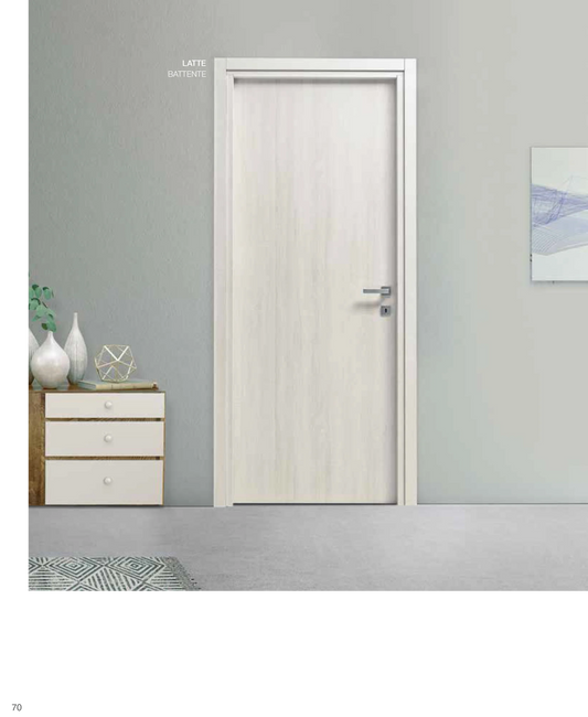 Porta da interno 1 anta battente LATTE