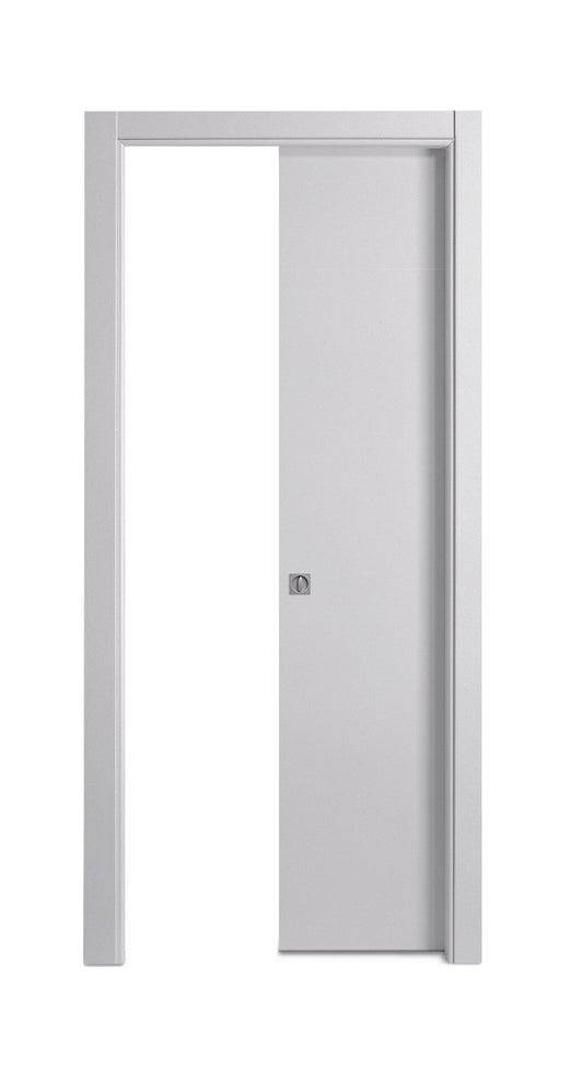 Porta da interno 1 anta scorrevole interno muro BIANCO HD