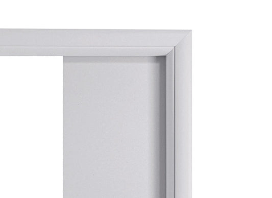 Porta da interno 1 anta scorrevole interno muro TONDA BIANCO