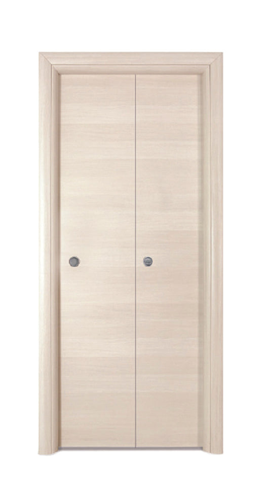 Porta da interno 1 anta pieghevole a libro TONDA ECRU'