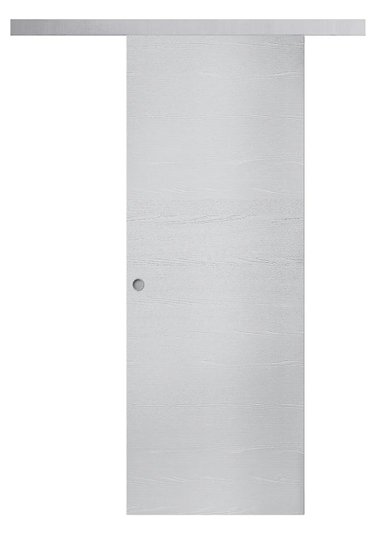 Porta da interno 1 anta scorrevole esterno muro BIANCO STRUTTURA