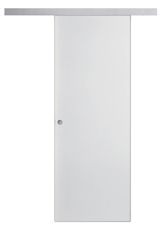 Porta da interno 1 anta scorrevole esterno muro CL BIANCO LACCATO