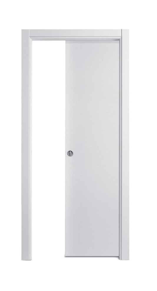 Porta da interno 1 anta scorrevole interno muro CL BIANCO LACCATO