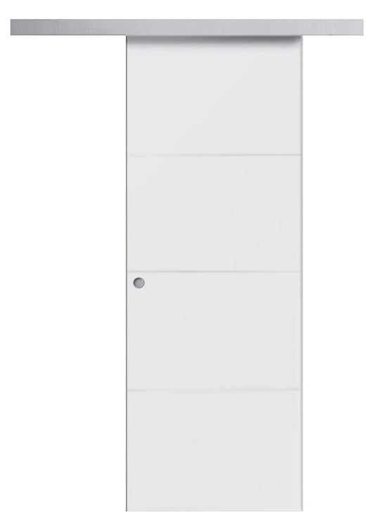 Porta da interno 1 anta scorrevole esterno muro INCEASY 3