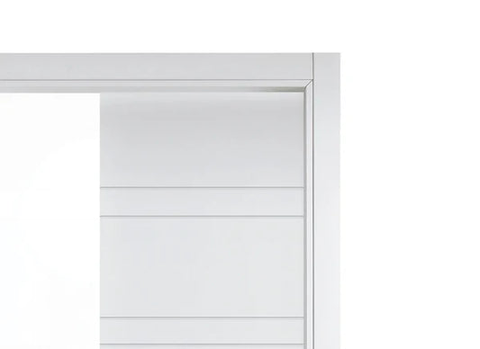 Porta da interno 1 anta scorrevole interno muro DYNAMIC BIANCO LACCATO