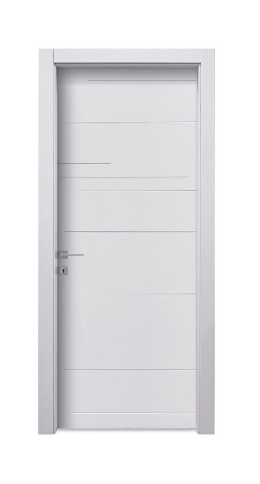 Porta da interno 1 anta battente CROSS BIANCO LACCATO