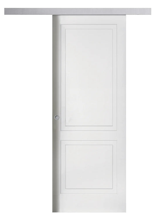 Porta da interno 1 anta scorrevole esterno muro STYLE BIANCO LACCATO