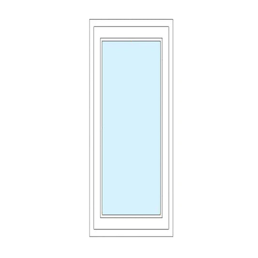 Telaio fisso in Pvc bianco formato grande – Isolamento Termico e Acustico