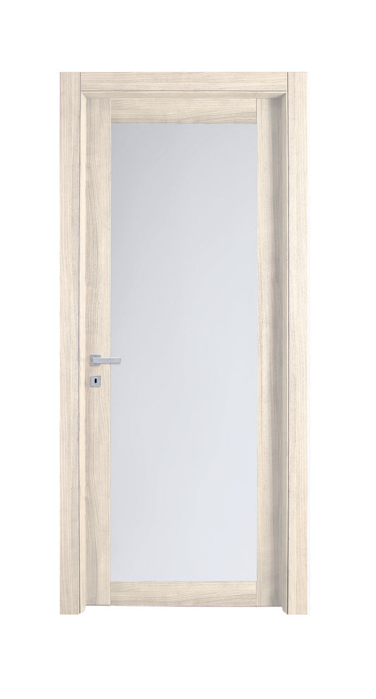 Porta da interno 1 anta battente AVENA VETRO